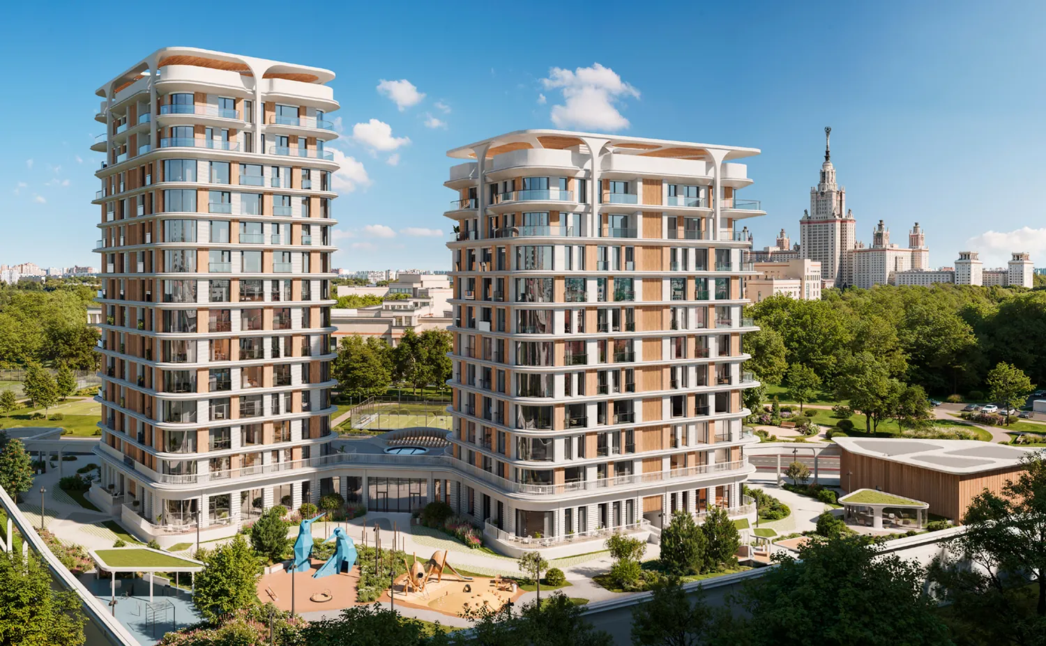 Авторский дом ГАЛА, рендер 2