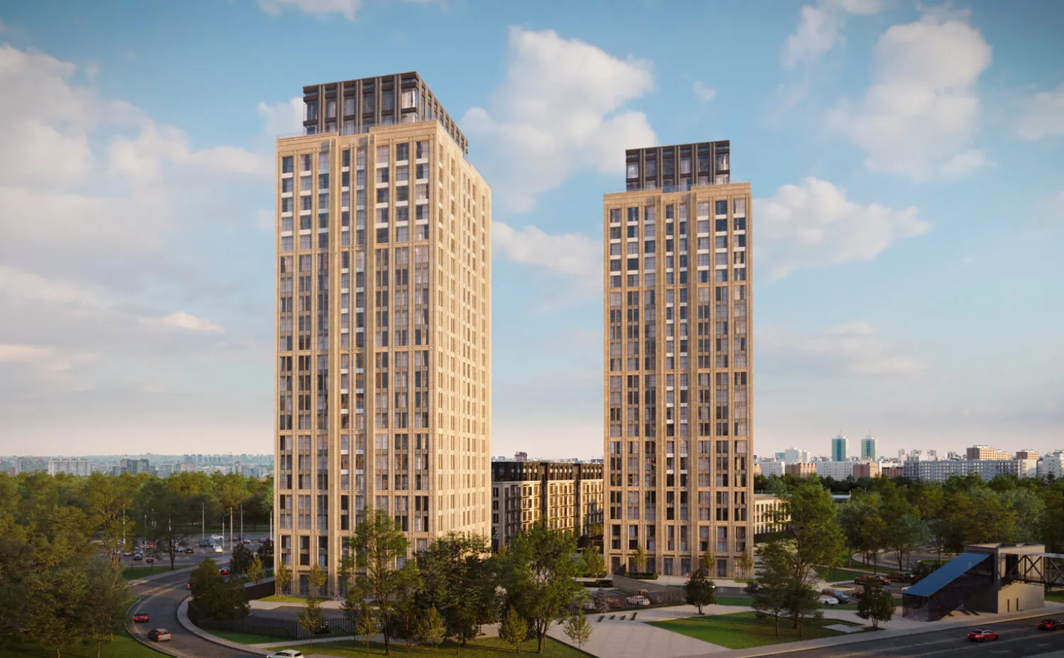 Dream Towers, рендер 2