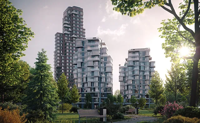 Кутузов Сити, рендер