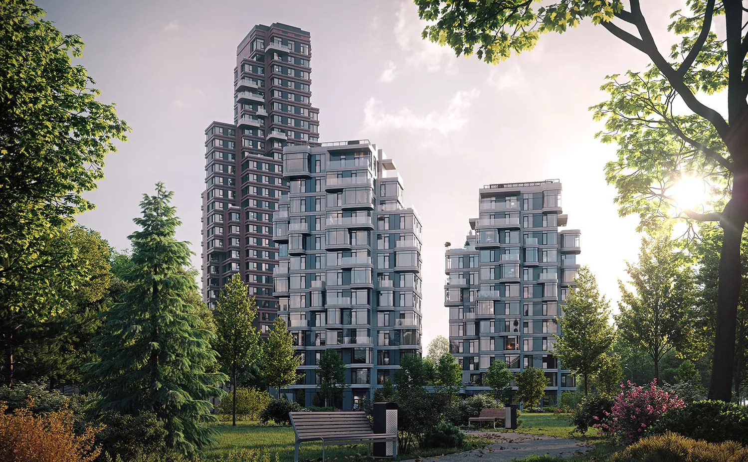 Кутузов Сити, рендер 1