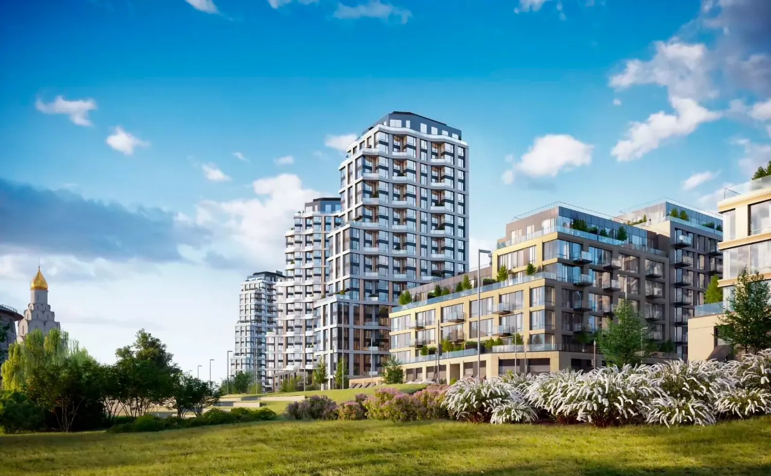 Клубный город на реке Примавера, рендер 2