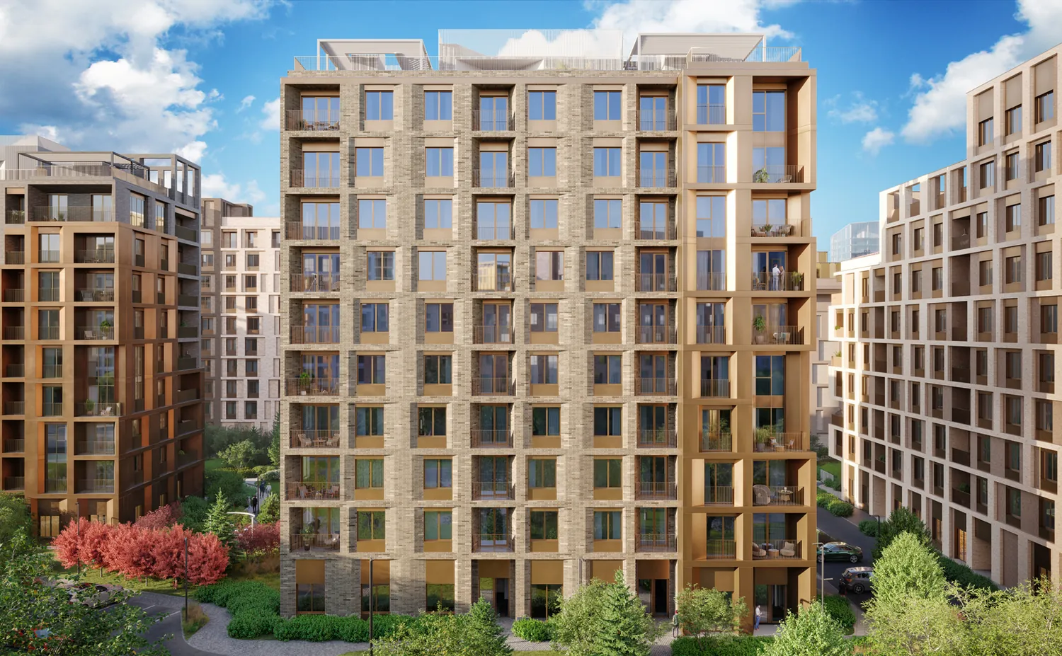 СберСити, рендер 3