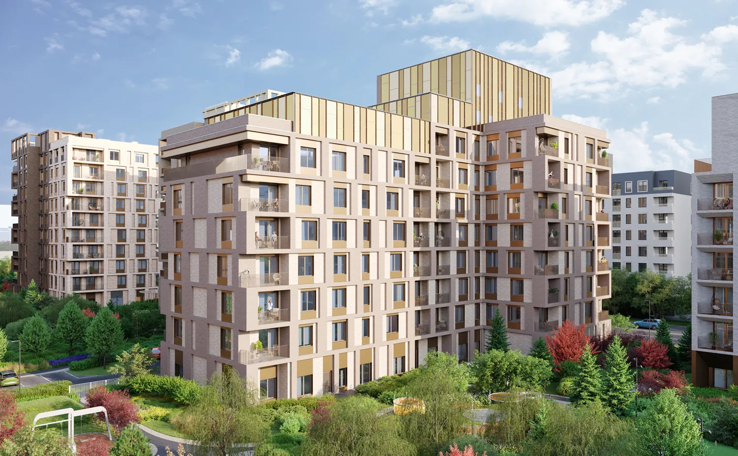 СберСити, рендер 4