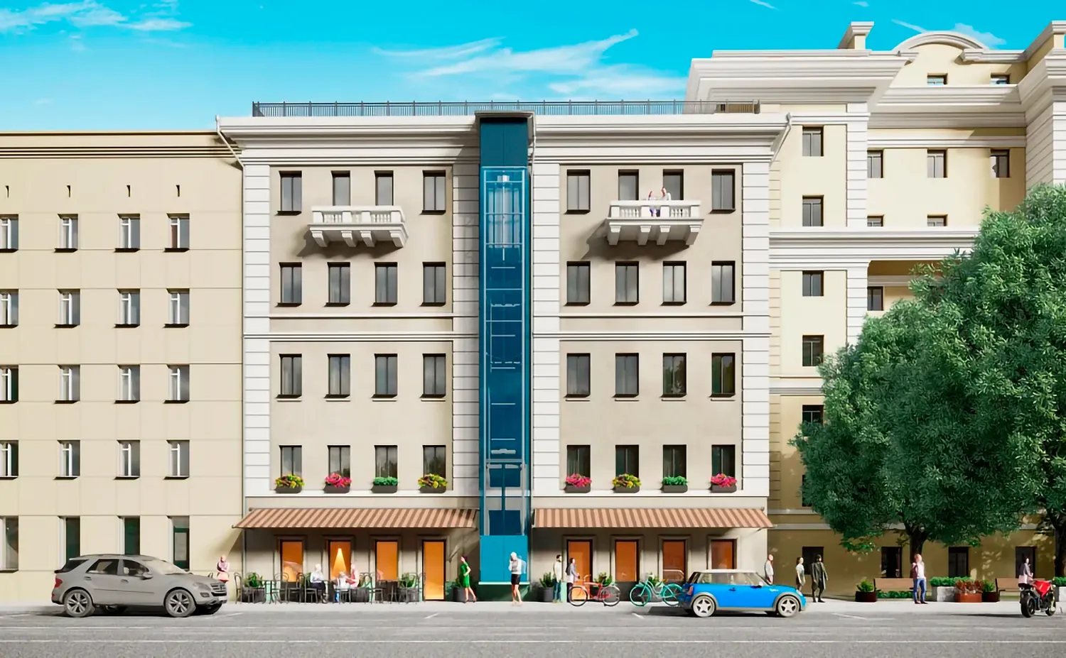 Большая Серпуховская 38, рендер 5