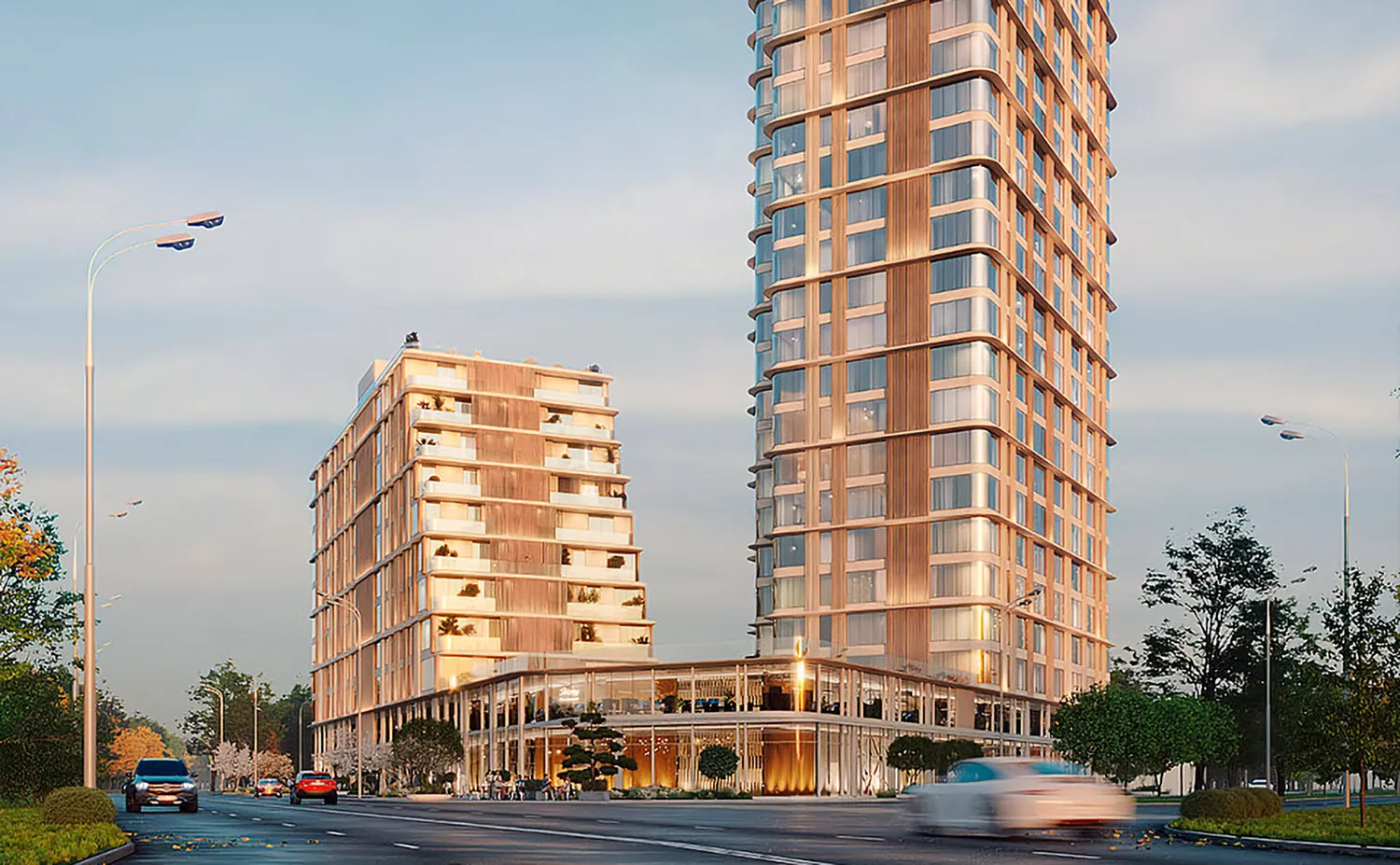 Сторис на Мосфильмовской, рендер 3
