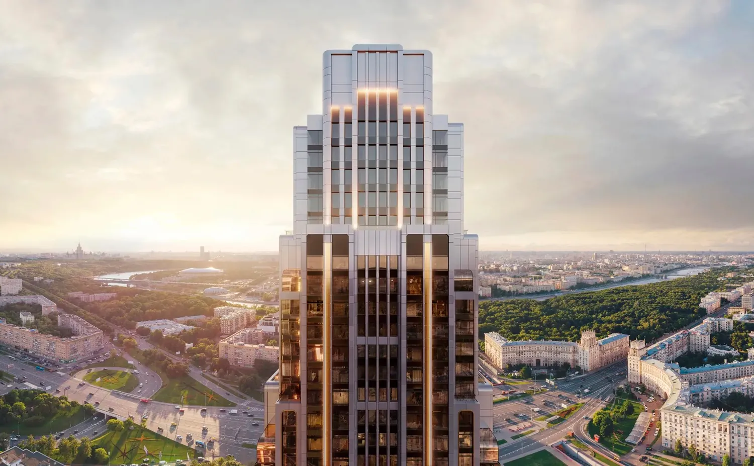 ФАЙВ ТАУЭРС, рендер 2
