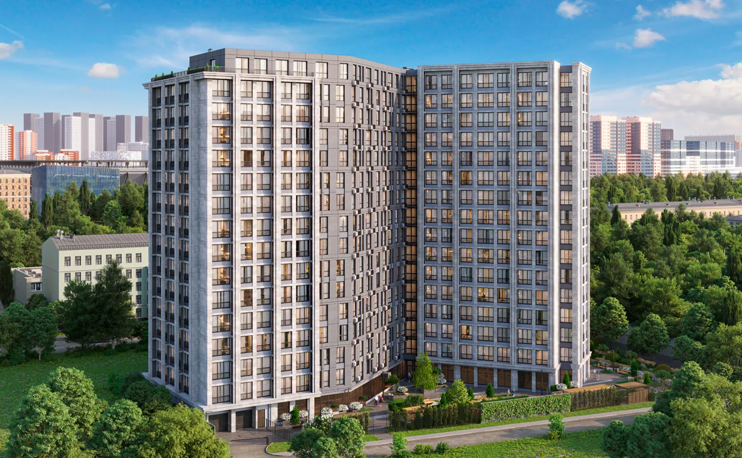 Дом на Зорге, рендер 3