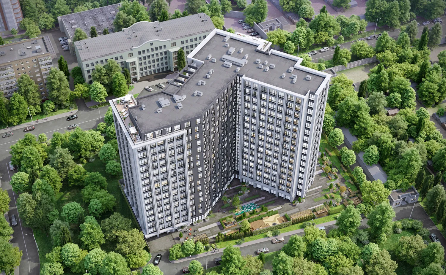 Дом на Зорге, рендер 7