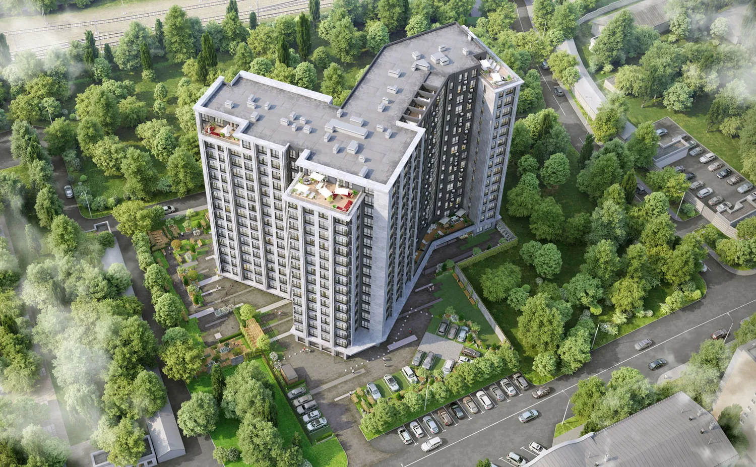 Дом на Зорге, рендер 8